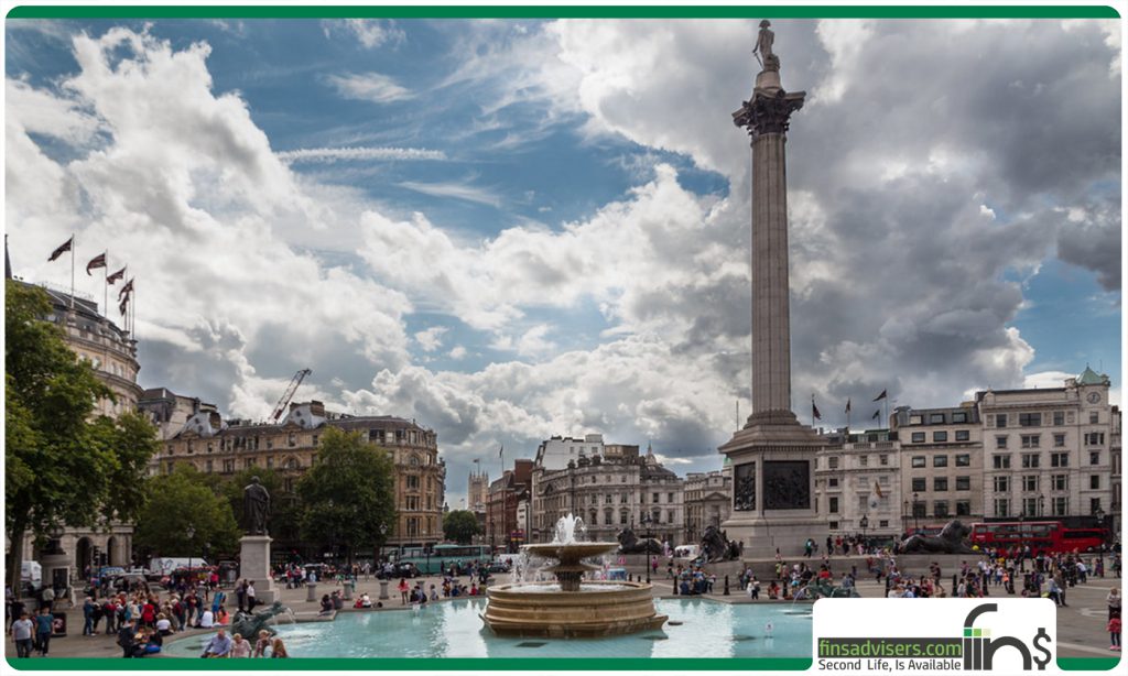 نمایی زیبا از شهر لندن در میدان معروف لندن - زندگی در لندن
