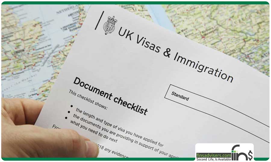 مدارک لازم برای اقامت انگلیس