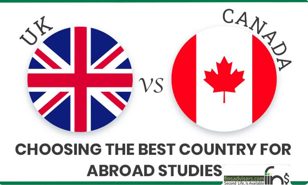 تحصیل در انگلیس و کانادا